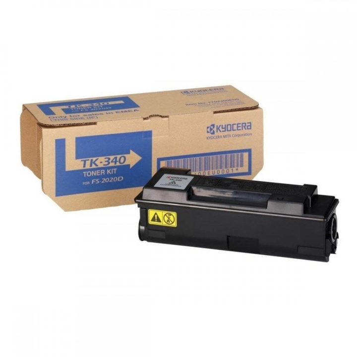 Kyocera Toner 1T02J00EUC TK-340 Svart i gruppen Datautstyr / Skrivere og tilbehør / Blekk og toner / Toner / Kyocera hos TP E-commerce Nordic AB (C34828)