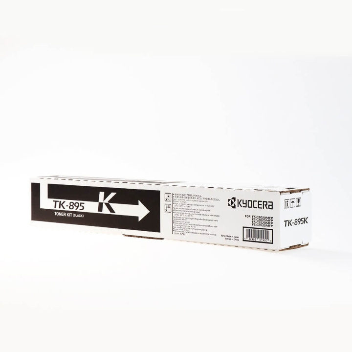 KYOCERA Toner 1T02K00NL0 TK-895 Svart i gruppen Datautstyr / Skrivere og tilbehør / Blekk og toner / Toner / Kyocera hos TP E-commerce Nordic AB (C34830)