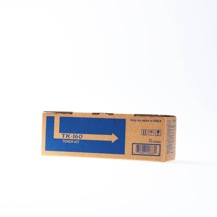 KYOCERA Toner 1T02LY0NLC TK-160 Svart i gruppen Datautstyr / Skrivere og tilbehør / Blekk og toner / Toner / Kyocera hos TP E-commerce Nordic AB (C34849)