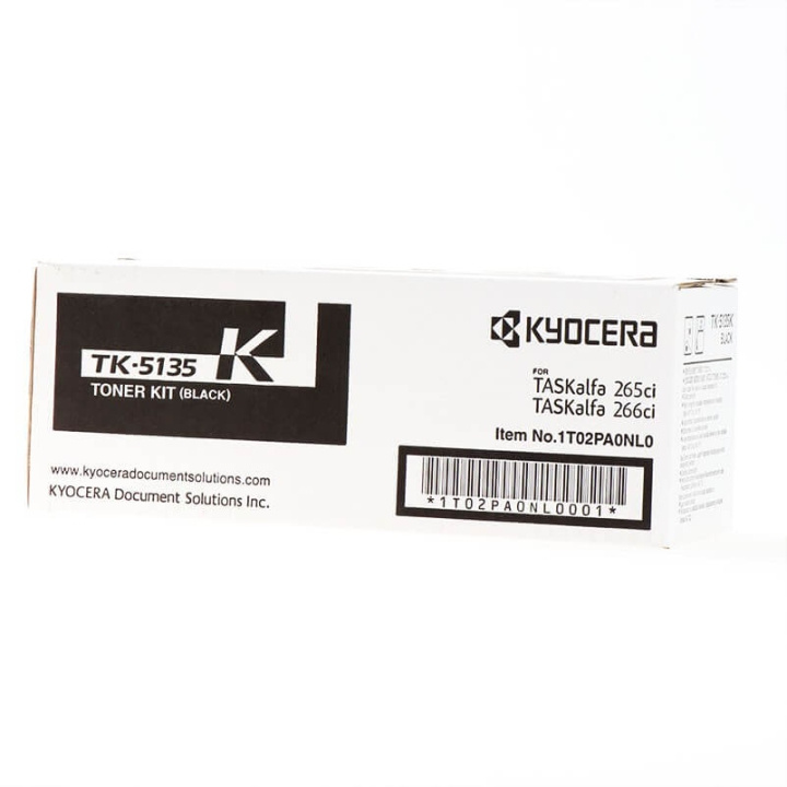 Kyocera Toner 1T02PA0NL0 TK-5135 Svart i gruppen Datautstyr / Skrivere og tilbehør / Blekk og toner / Toner / Kyocera hos TP E-commerce Nordic AB (C34878)