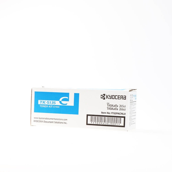 KYOCERA Toner 1T02PACNL0 TK-5135 Cyan i gruppen Datautstyr / Skrivere og tilbehør / Blekk og toner / Toner / Kyocera hos TP E-commerce Nordic AB (C34881)