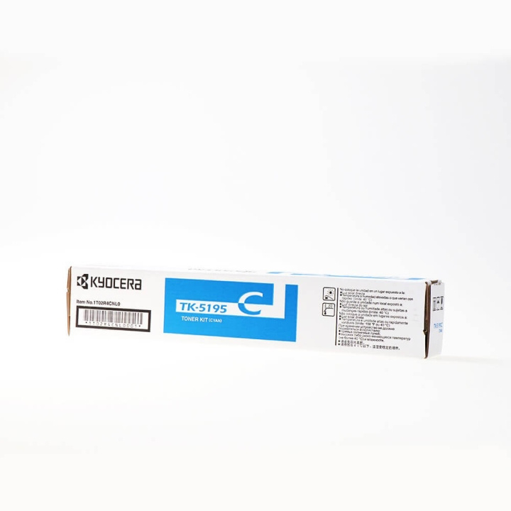 KYOCERA Toner 1T02R4CNL0 TK-5195 Cyan i gruppen Datautstyr / Skrivere og tilbehør / Blekk og toner / Toner / Kyocera hos TP E-commerce Nordic AB (C34885)
