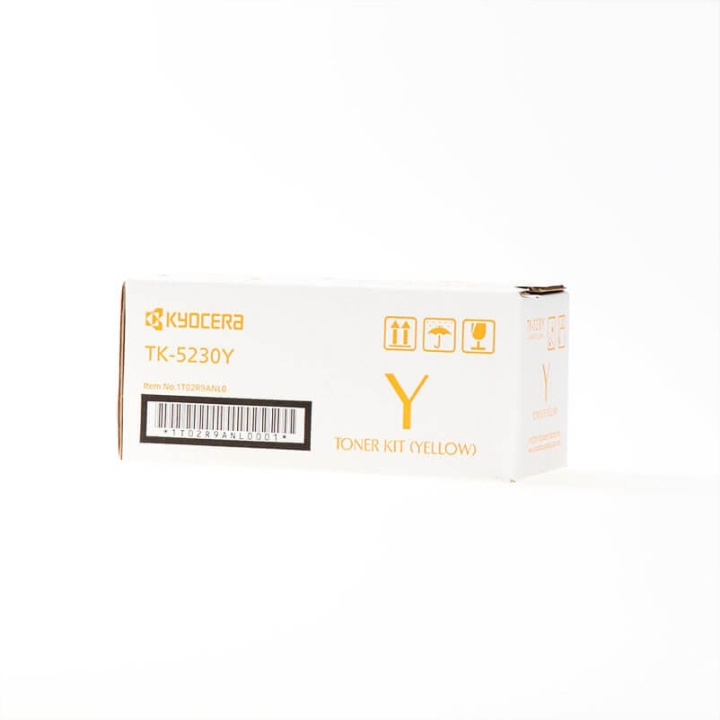 KYOCERA Toner 1T02R9ANL0 TK-5230 Gul i gruppen Datautstyr / Skrivere og tilbehør / Blekk og toner / Toner / Kyocera hos TP E-commerce Nordic AB (C34891)