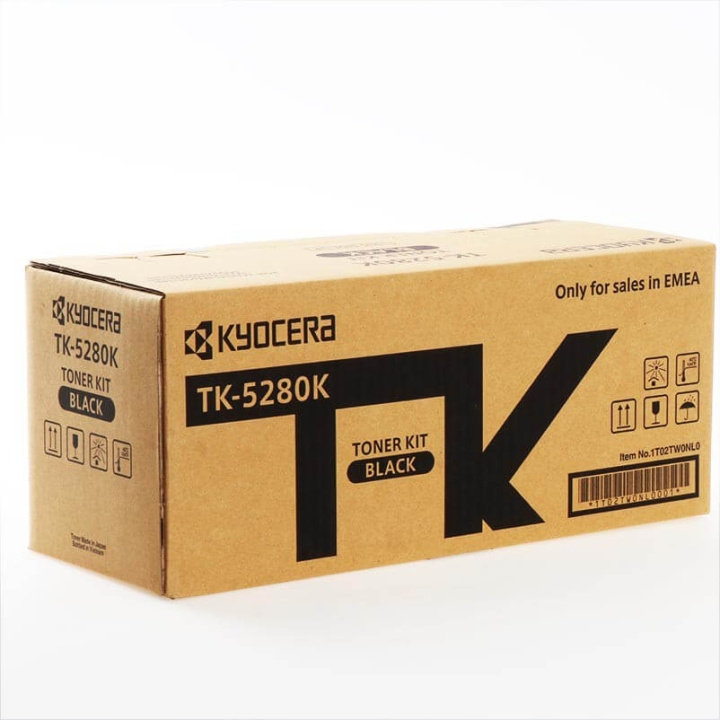 KYOCERA Toner 1T02TW0NL0 TK-5280 Svart i gruppen Datautstyr / Skrivere og tilbehør / Blekk og toner / Toner / Kyocera hos TP E-commerce Nordic AB (C34899)