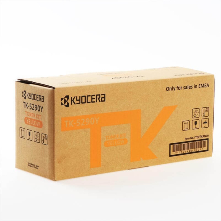 Kyocera Toner 1T02TXANL0 TK-5290 Gul i gruppen Datautstyr / Skrivere og tilbehør / Blekk og toner / Toner / Kyocera hos TP E-commerce Nordic AB (C34904)