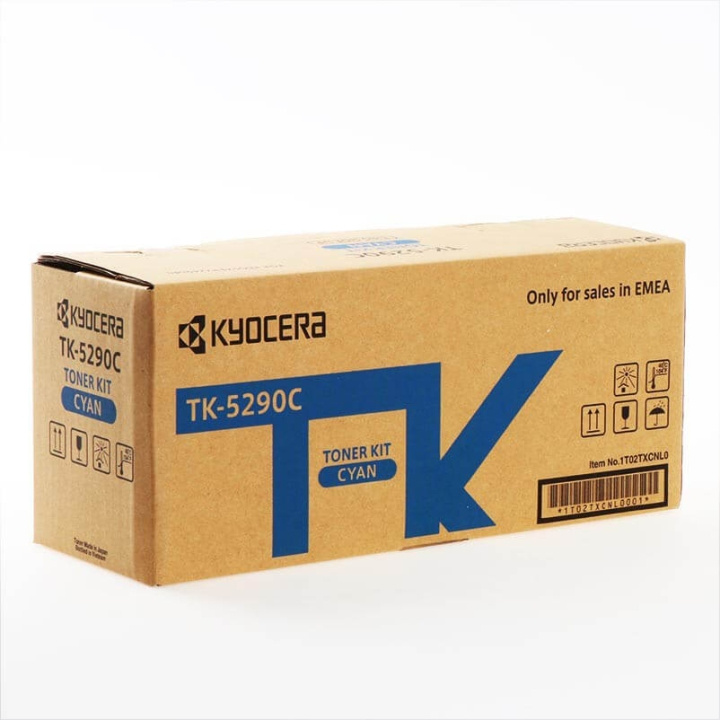 Kyocera Toner 1T02TXCNL0 TK-5290 Cyan i gruppen Datautstyr / Skrivere og tilbehør / Blekk og toner / Toner / Kyocera hos TP E-commerce Nordic AB (C34906)