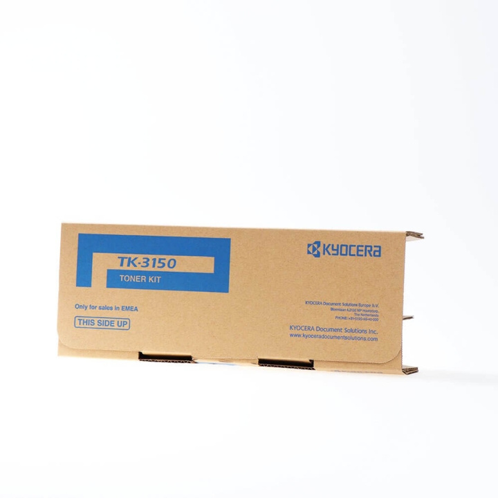 KYOCERA Toner 1T02NX0NL0 TK-3150 Svart i gruppen Datautstyr / Skrivere og tilbehør / Blekk og toner / Toner / Kyocera hos TP E-commerce Nordic AB (C34932)