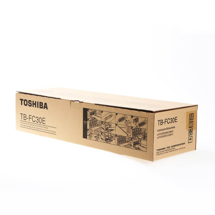 Toshiba Resttonerbehållare 6AG00004479 TB-FC30E i gruppen Datautstyr / Skrivere og tilbehør / Blekk og toner / Toner / Andre hos TP E-commerce Nordic AB (C35066)