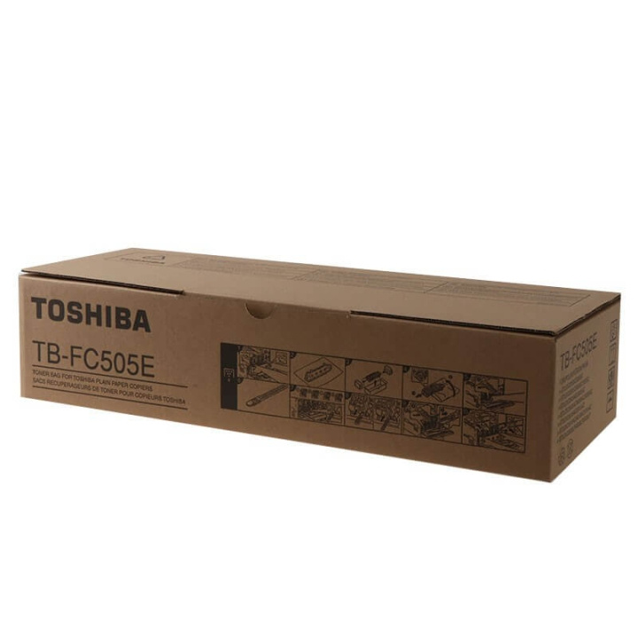 Toshiba Resttonerbehållare 6AG00007695 TB-FC505E i gruppen Datautstyr / Skrivere og tilbehør / Blekk og toner / Toner / Andre hos TP E-commerce Nordic AB (C35067)