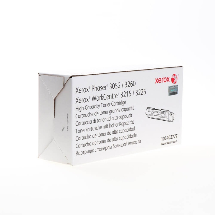 Xerox Toner 106R02777 Black High Capacity i gruppen Datautstyr / Skrivere og tilbehør / Blekk og toner / Toner / Xerox hos TP E-commerce Nordic AB (C35120)
