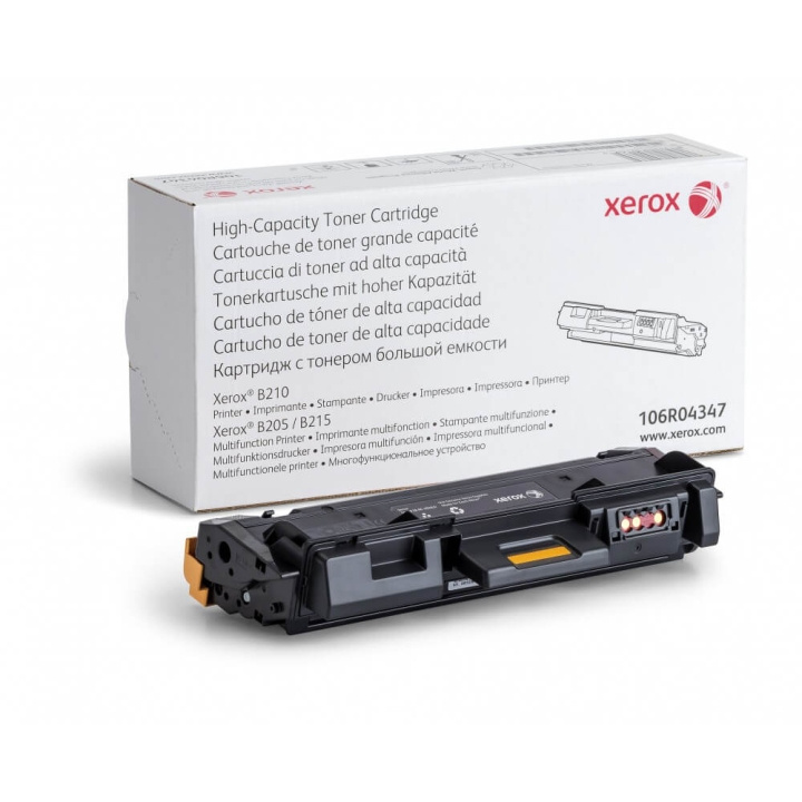 Xerox Toner 106R04347 Svart høykapasitet i gruppen Datautstyr / Skrivere og tilbehør / Blekk og toner / Toner / Xerox hos TP E-commerce Nordic AB (C35158)
