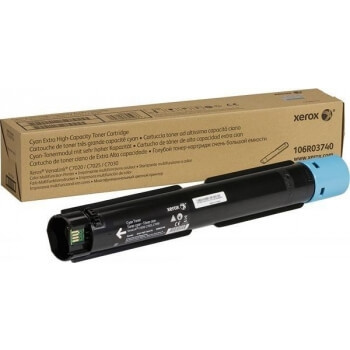 Xerox Toner 106R03740 Cyan Extra Hög Hög Kapacitet i gruppen Datautstyr / Skrivere og tilbehør / Blekk og toner / Toner / Xerox hos TP E-commerce Nordic AB (C35204)