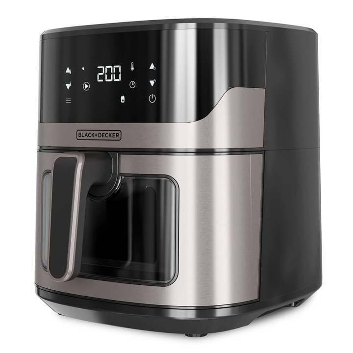 BLACK+DECKER Air Fryer 1600W 6.5 L i gruppen HJEM, HUS OG HAGE / Husholdningsapparater / Airfryers og frityrkokere hos TP E-commerce Nordic AB (C35327)