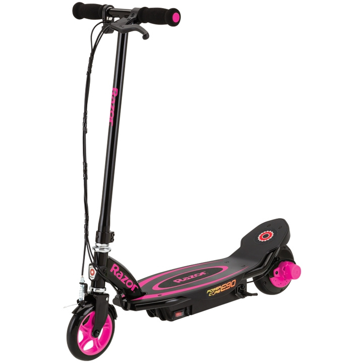 Razor Power Core E90 elektrisk sparkesykkel - Rosa i gruppen SPORT, FRITID & HOBBY / Transport / Elscootere hos TP E-commerce Nordic AB (C35438)