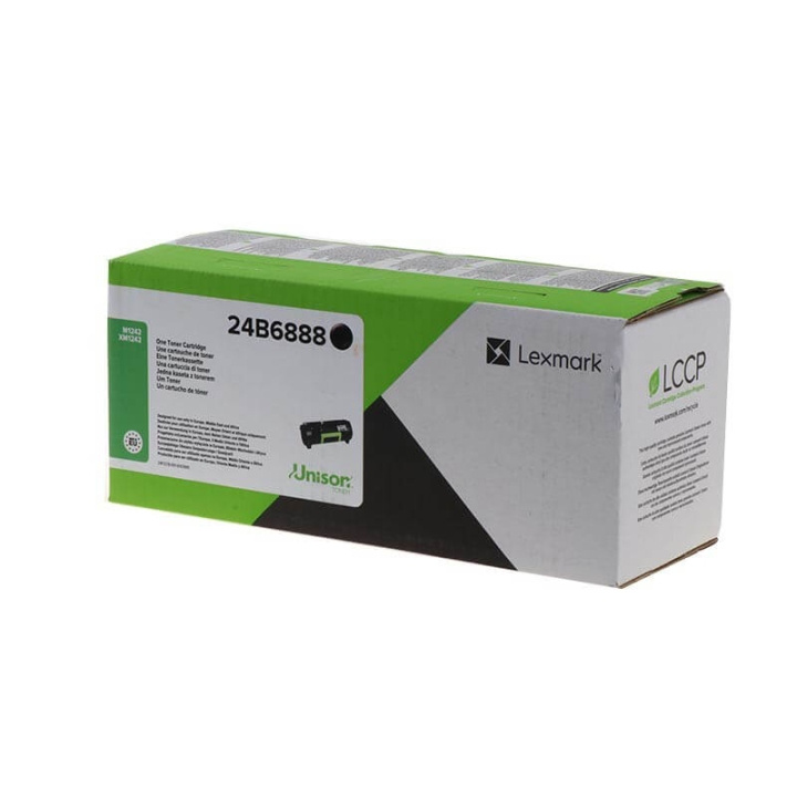 Lexmark Toner 24B6888 Svart, Return i gruppen Datautstyr / Skrivere og tilbehør / Blekk og toner / Toner / Lexmark hos TP E-commerce Nordic AB (C36647)
