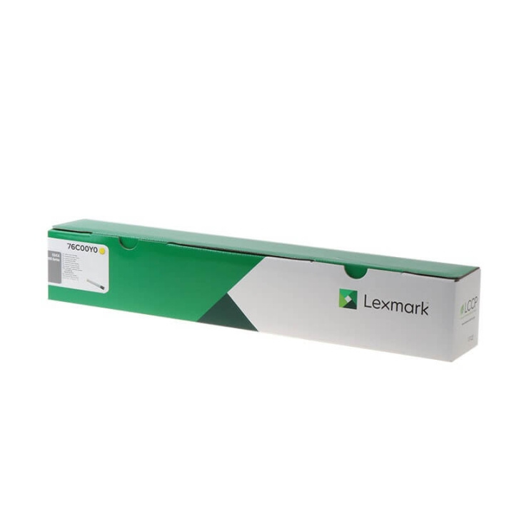 Lexmark Toner 76C00Y0 Gul Return i gruppen Datautstyr / Skrivere og tilbehør / Blekk og toner / Toner / Lexmark hos TP E-commerce Nordic AB (C36720)