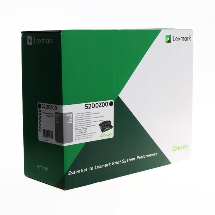 Lexmark Bildeenhet 52D0Z00 522 Svart, Returprogram i gruppen Datautstyr / Skrivere og tilbehør / Blekk og toner / Trommer / Lexmark hos TP E-commerce Nordic AB (C36813)