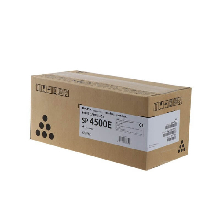 Ricoh Toner 407340 SP 4500E Svart i gruppen Datautstyr / Skrivere og tilbehør / Blekk og toner / Toner / Ricoh hos TP E-commerce Nordic AB (C36958)