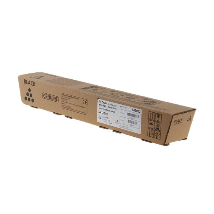 Ricoh Toner 842052 MP C5501 Svart i gruppen Datautstyr / Skrivere og tilbehør / Blekk og toner / Toner / Ricoh hos TP E-commerce Nordic AB (C37022)