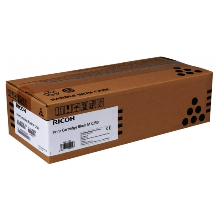 Ricoh Toner 408352 M C250 Svart i gruppen Datautstyr / Skrivere og tilbehør / Blekk og toner / Toner / Ricoh hos TP E-commerce Nordic AB (C37110)