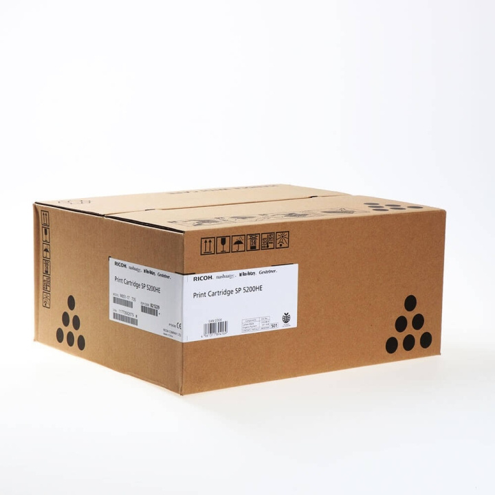 Ricoh Toner 821229 SP 5200HE Svart i gruppen Datautstyr / Skrivere og tilbehør / Blekk og toner / Toner / Ricoh hos TP E-commerce Nordic AB (C37115)