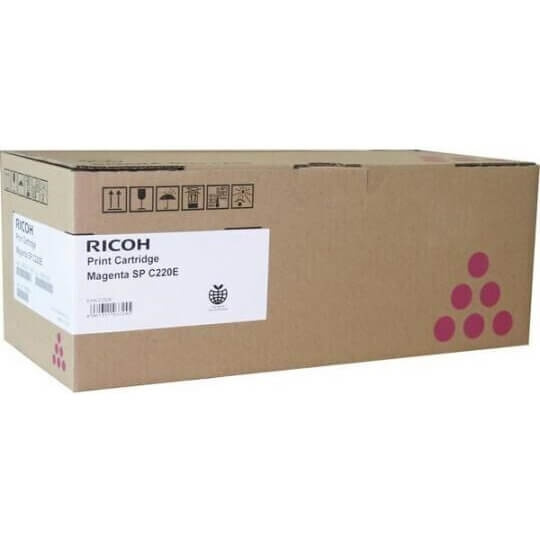 Ricoh Toner 408453 M C240 Magenta i gruppen Datautstyr / Skrivere og tilbehør / Blekk og toner / Toner / Ricoh hos TP E-commerce Nordic AB (C37133)