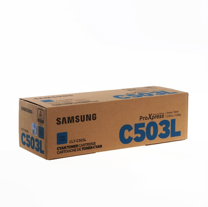 Samsung Toner SU014A CLT-C503L Cyan i gruppen Datautstyr / Skrivere og tilbehør / Blekk og toner / Toner / Samsung hos TP E-commerce Nordic AB (C37196)