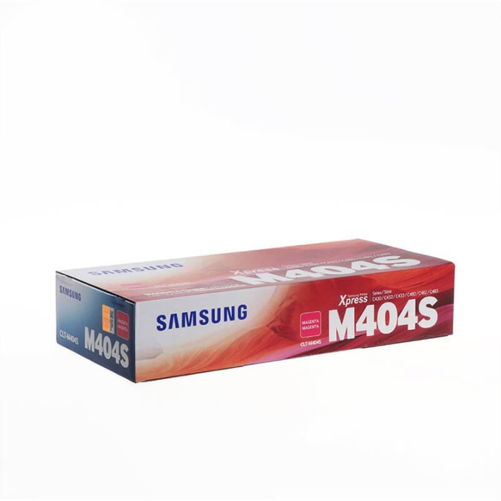 Samsung Toner SU234A CLT-M404S Magenta i gruppen Datautstyr / Skrivere og tilbehør / Blekk og toner / Toner / Samsung hos TP E-commerce Nordic AB (C37203)