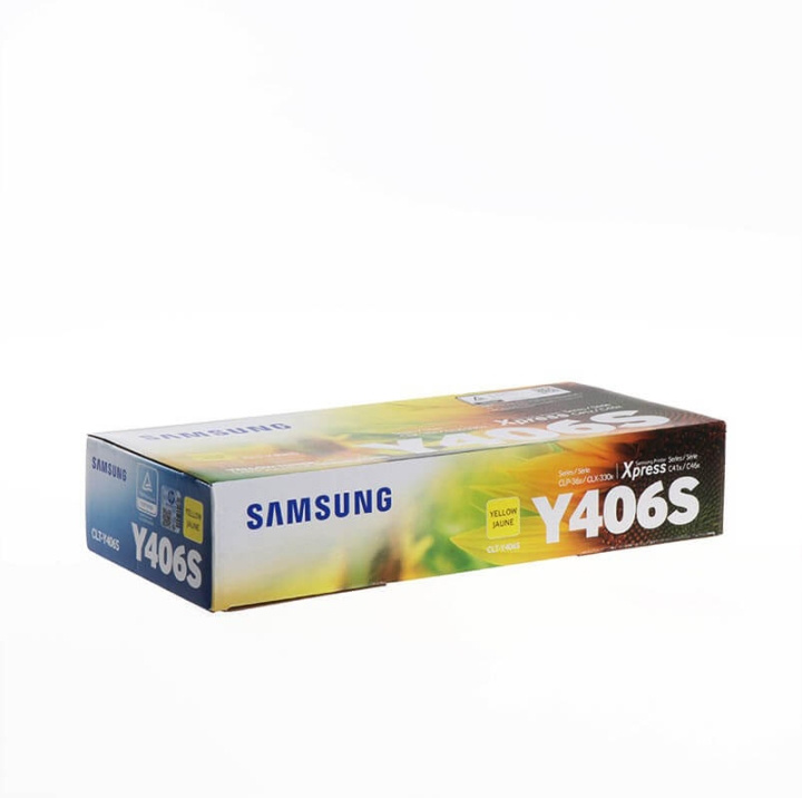 Samsung Toner SU462A CLT-Y406S Gul i gruppen Datautstyr / Skrivere og tilbehør / Blekk og toner / Toner / Samsung hos TP E-commerce Nordic AB (C37212)