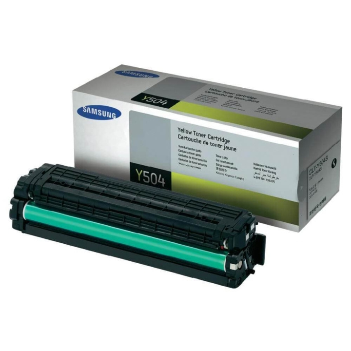 Samsung Toner SU502A CLT-Y504S Gul i gruppen Datautstyr / Skrivere og tilbehør / Blekk og toner / Toner / Samsung hos TP E-commerce Nordic AB (C37214)