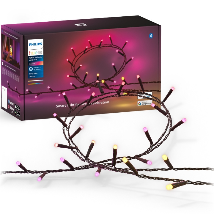 Philips Hue Festavia innendørs/utendørs lyskæde 250 LED 20 m i gruppen HJEM, HUS OG HAGE / Smarthus / Smart belysning hos TP E-commerce Nordic AB (C37668)