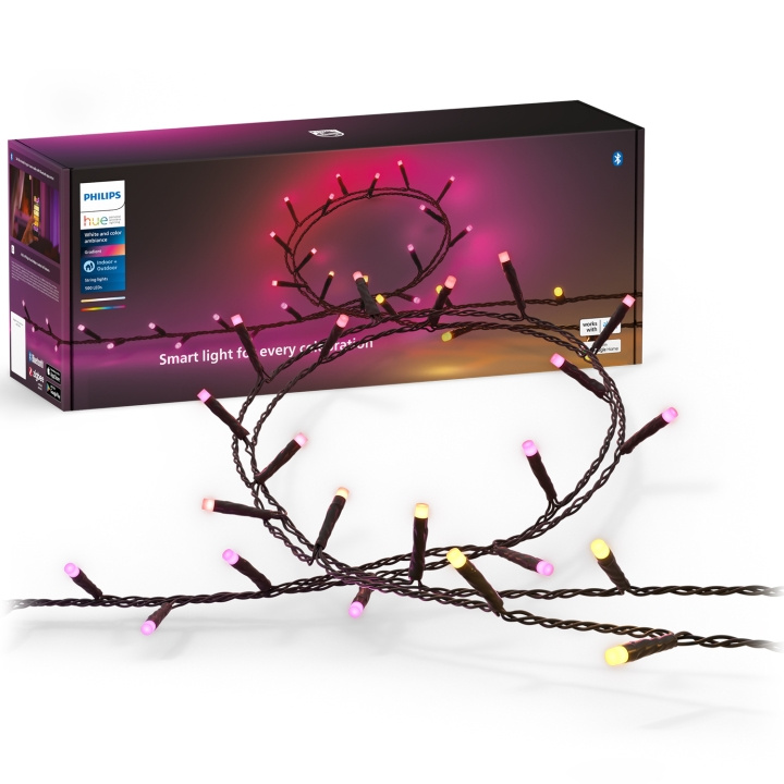 Philips Hue Festavia innendørs/utendørs lyskæde 500 LED 40 m i gruppen HJEM, HUS OG HAGE / Smarthus / Smart belysning hos TP E-commerce Nordic AB (C37669)