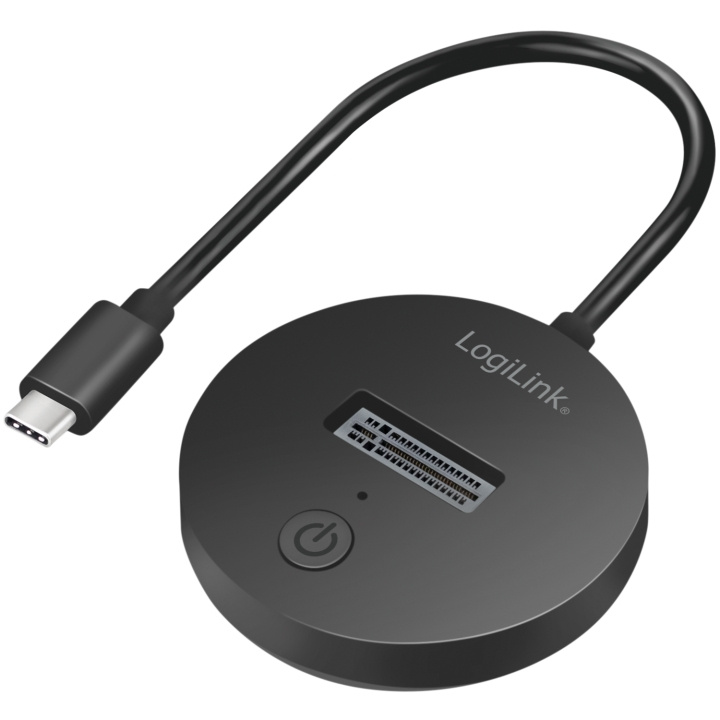 LogiLink M.2 SATA / NVMe SSD-dokkstasjon i gruppen Datautstyr / Bærbare datamaskiner og tilbehør / Dokkingstasjoner hos TP E-commerce Nordic AB (C37686)