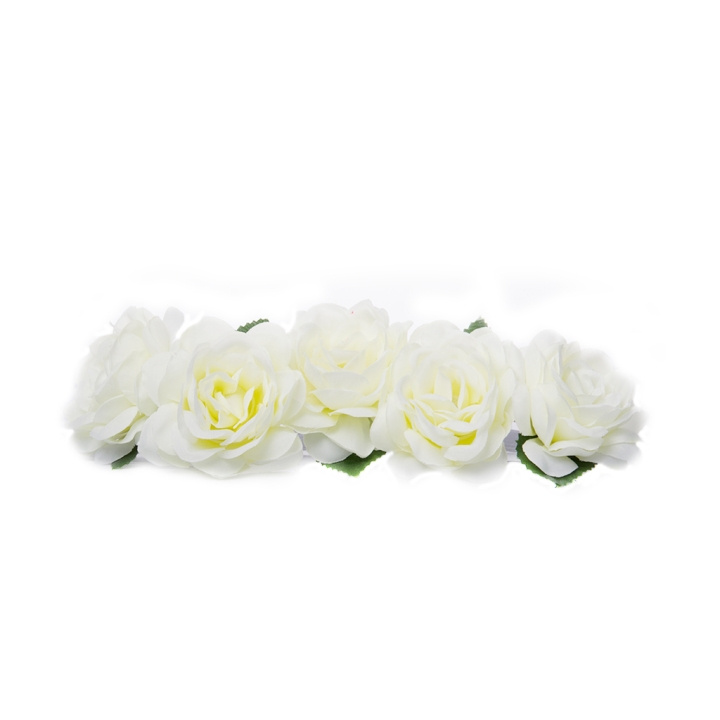 Hårband Hairband Blossom Big - White i gruppen HELSE OG SKJØNNHET / Hår & styling / Hårtilbehør hos TP E-commerce Nordic AB (C37710)