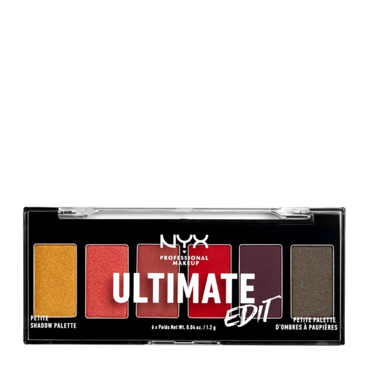 NYX PROF. MAKEUP Ultimate Shadow Palette Petit Edition - Phoenix i gruppen HELSE OG SKJØNNHET / Makeup / Øyne og øyebryn / Øyeskygger hos TP E-commerce Nordic AB (C37726)