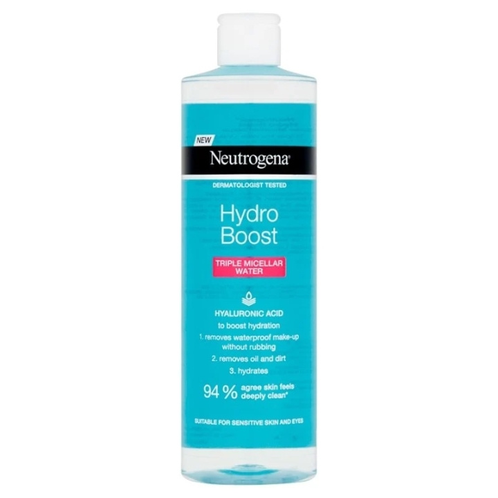 Neutrogena Hydro Boost Triple Micellar Water 400 ml i gruppen HELSE OG SKJØNNHET / Hudpleie / Ansikt / Rengjøring hos TP E-commerce Nordic AB (C37748)