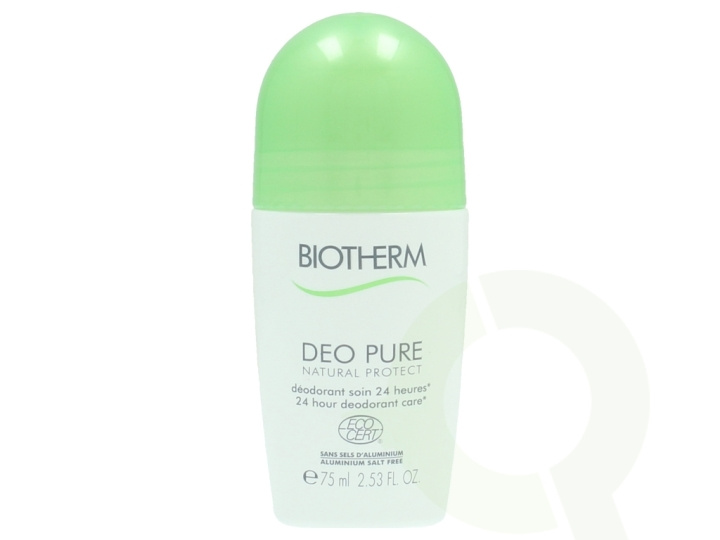 Biotherm Deo Pure Natural Protect 24H Roll On 75 ml i gruppen HELSE OG SKJØNNHET / Duft og parfyme / Deodorant / Deo for henne hos TP E-commerce Nordic AB (C37802)