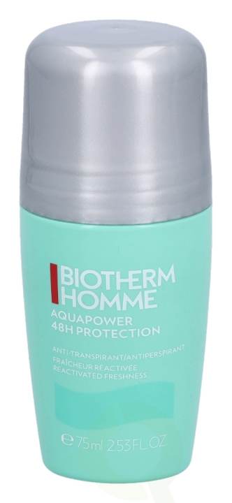 Biotherm Homme Aquapower Deo Roll-On 75 ml i gruppen HELSE OG SKJØNNHET / Duft og parfyme / Deodorant / Deo for han hos TP E-commerce Nordic AB (C37813)