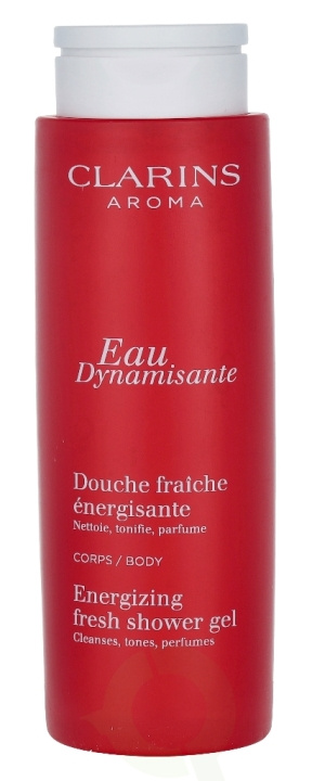 Clarins Eau Dynamisante Energizing Fresh Shower Gel 200 ml i gruppen HELSE OG SKJØNNHET / Hudpleie / Kroppspleie / Bad- og dusjkrem hos TP E-commerce Nordic AB (C37820)