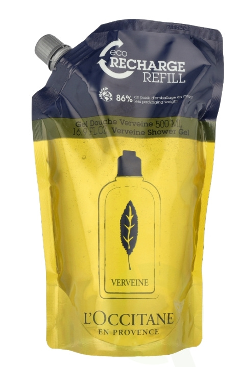 L\'Occitane Verbena Citrus Shower Gel - Refill 500 ml i gruppen HELSE OG SKJØNNHET / Hudpleie / Kroppspleie / Bad- og dusjkrem hos TP E-commerce Nordic AB (C37884)