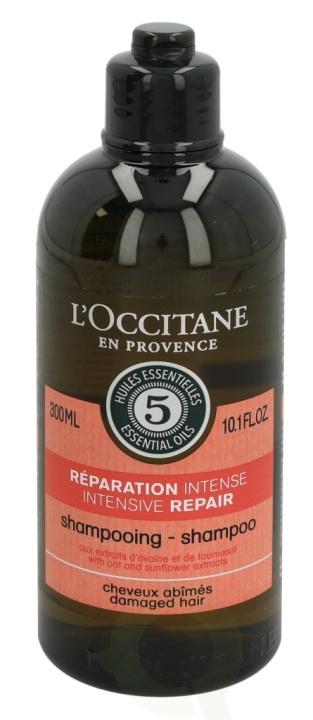 L\'Occitane 5 Ess. Oils Intensive Repair Shampoo 300 ml i gruppen HELSE OG SKJØNNHET / Hår & styling / Hårpleie / Sjampo hos TP E-commerce Nordic AB (C37893)