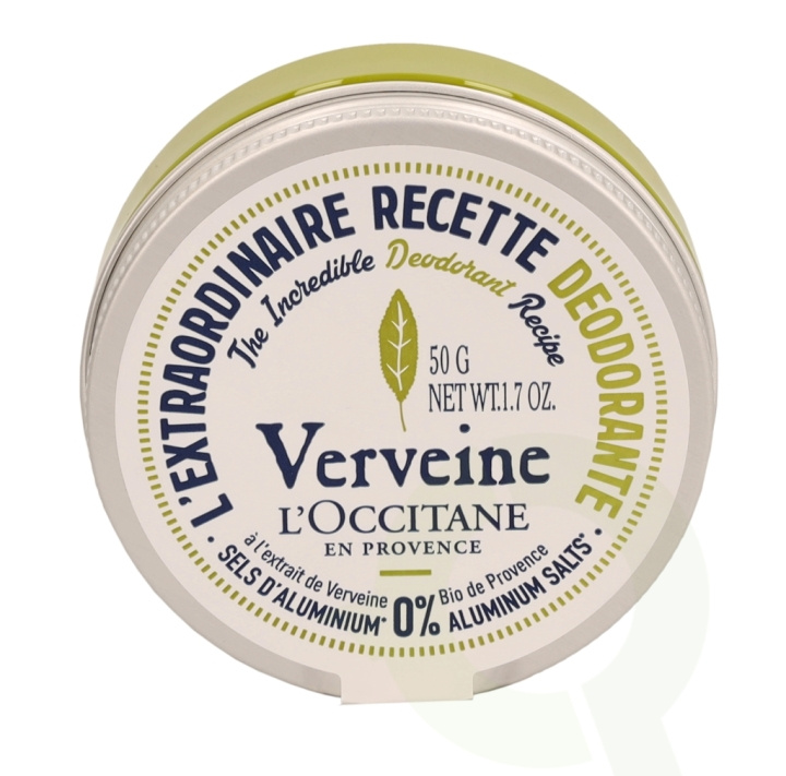 L\'Occitane Verbena Deodorant Balm 50 gr i gruppen HELSE OG SKJØNNHET / Duft og parfyme / Deodorant / Deo for han hos TP E-commerce Nordic AB (C37902)