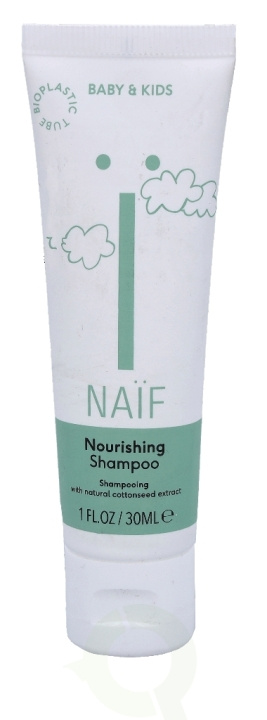 Naif Quality Baby Care Nourishing Shampoo 30 ml i gruppen HELSE OG SKJØNNHET / Hår & styling / Hårpleie / Sjampo hos TP E-commerce Nordic AB (C37955)