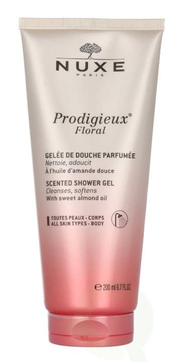 Nuxe Prodigieux Floral Scented Shower gel 200 ml i gruppen HELSE OG SKJØNNHET / Hudpleie / Kroppspleie / Bad- og dusjkrem hos TP E-commerce Nordic AB (C37960)