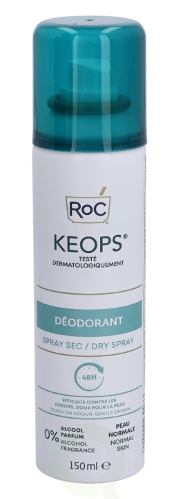 ROC Keops Deo Spray - Dry 150 ml i gruppen HELSE OG SKJØNNHET / Duft og parfyme / Deodorant / Deo for henne hos TP E-commerce Nordic AB (C37981)