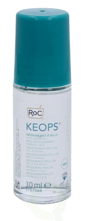 ROC Keops Deo Roll-On - Normal Skin 30 ml i gruppen HELSE OG SKJØNNHET / Duft og parfyme / Deodorant / Deo for henne hos TP E-commerce Nordic AB (C37982)