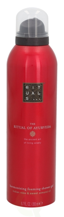 Rituals Ayurveda skummende dusjgel 200 ml i gruppen HELSE OG SKJØNNHET / Hudpleie / Kroppspleie / Bad- og dusjkrem hos TP E-commerce Nordic AB (C37992)