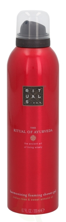 Rituals Ayurveda Foaming Shower Gel 200 ml i gruppen HELSE OG SKJØNNHET / Hudpleie / Kroppspleie / Bad- og dusjkrem hos TP E-commerce Nordic AB (C37993)