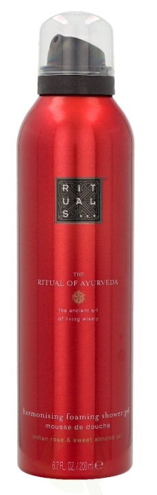 Rituals Ayurveda skummende dusjgel 200 ml i gruppen HELSE OG SKJØNNHET / Hudpleie / Kroppspleie / Bad- og dusjkrem hos TP E-commerce Nordic AB (C37994)