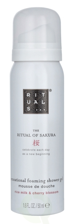 Rituals Sakura Zensational Foaming Shower Gel 50 ml i gruppen HELSE OG SKJØNNHET / Hudpleie / Kroppspleie / Bad- og dusjkrem hos TP E-commerce Nordic AB (C38009)